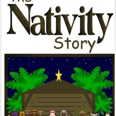 Printable Nativity Set with Play Script Nativity Script For Kids, Nativity Skits For Kids, Nativity Play Script For Kids, The Christmas Story For Kids, Christmas Play Ideas, Christmas Story For Kids, Christmas Plays For Kids, Nativity Printables, Christ Birth