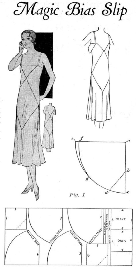 Rhonda's Creative Life: Meet Julianne Bramson, Master Mind of the Magic Bias Dress Pattern 1920s Dress Pattern, Moda Academia, Bias Dress, Master Mind, Patron Vintage, Robes Vintage, Sewing Lingerie, Bias Cut Dress, Vintage Dress Patterns