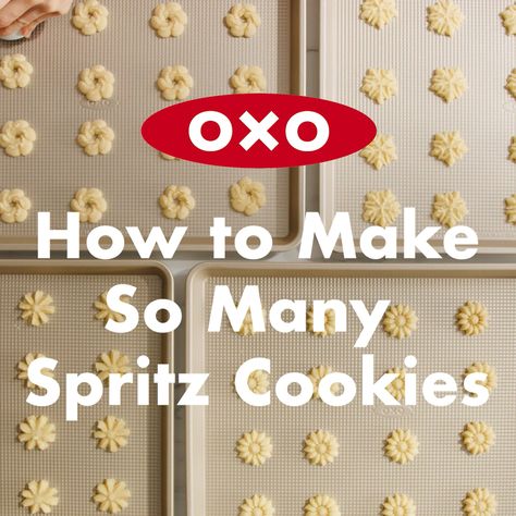 4 Best Spritz Cookie Press Recipes + How to Use a Cookie Press Cream Cheese Spritz Cookies, Spritz Cookie Press, Cookie Press Recipes, Tooth Cookies, Spritz Cookie, Spritz Cookie Recipe, Chocolate Shortbread Cookies, Party Food Dessert, Spritz Cookies