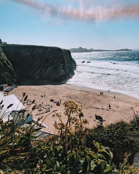 Lusty Glaze Beach, Lusty Glaze, Cornwall Beach, Cornwall Beaches, Newquay Cornwall, Devon And Cornwall, Seaside Beach, Conde Nast Traveler, Conde Nast