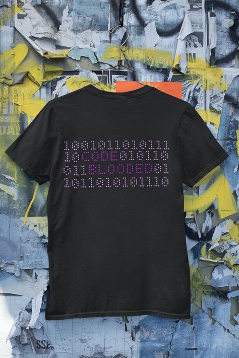 Technology Shirt Design, Place Aesthetic, Aesthetic Character, Camp Shirts, It Shirt, Tech T Shirts, Aesthetic Shirts, Creative Tshirt, Hello World