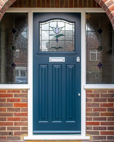 1920s and 1930s Doors - Cotswood Doors 1930s Front Doors, 1920s Front Door Ideas, 1930s House Front Door, 1930s Style Composite Front Door, 1930 Front Door Ideas, 1930s Composite Front Door, 1940s Front Door, 1920s Front Door, 1930s Front Door With Side Panels