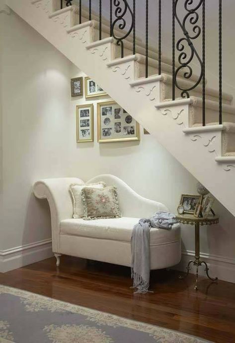 Hallway Nook Ideas, Under Stairs Nook, Alcove Ideas Living Room, Tv Unit Ideas, Room Under Stairs, Stair Nook, Native Plant Garden, Floor Seating Living Room, تحت الدرج