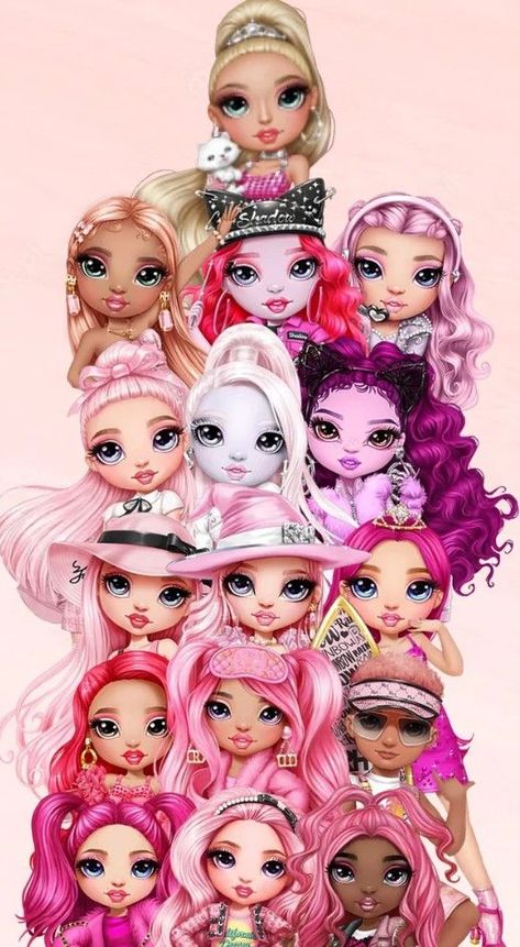 Rainbow High Dolls, Rainbow Highlights, Easy Disney Drawings, Rainbow Cartoon, Loving Family Dollhouse, Monster High Pictures, Big Eyes Art, Cute Funny Cartoons, Rainbow Fashion