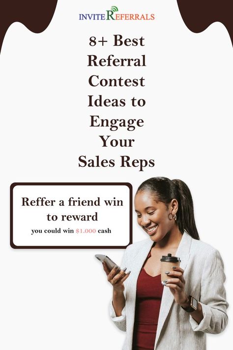 Referral Contest Ideas: A contest where users are given points for every person they refer and then they can redeem their points for prizes at a later date. Contest Ideas, Meeting Ideas, Referral Marketing, Reward Yourself, Referral Program, Growing Your Business, Remote Work, To Grow, Marketing