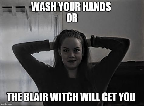 Worst Witch Aesthetic, The Blair Witch Project Edit, Witch Girlfriend Meme, Blair Witch Project, Blair Witch, Witch Memes Hilarious, Witchy Memes Life, Witch, Film