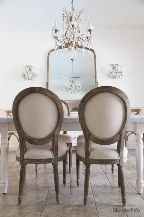 French Chairs Dining, French Country Dining Room Table, French Country Dining Rooms, French Country Dining Room Decor, Country Style Dining Room, French Style Chairs, French Country Rug, French Country Dining Room, French Dining Chairs