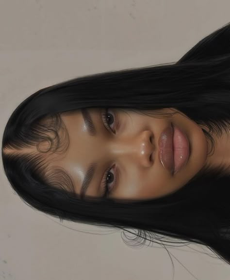 Second Life Face, Face Card Aesthetic, Therealkylesister Makeup, Imvu Aesthetic, Second Life Avatar, Pretty Dark Skin, Brown Skin Makeup, Desired Face, Free Sims