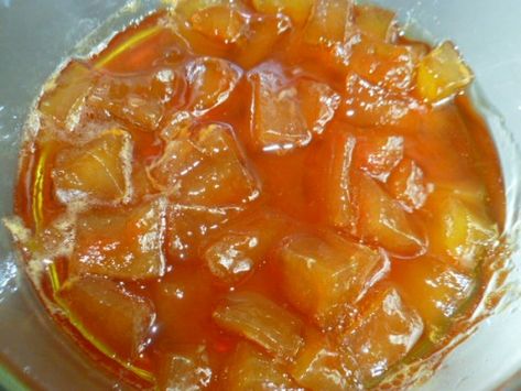 Watermelon Rind Jam Recipe, Watermelon Rind Jelly, Canning Watermelon Rind, Watermelon Preserves Recipe, Watermelon Preserves, Watermelon Rind Jam, Watermelon Rind Preserves, Canning Preserves, Watermelon Rind Recipes