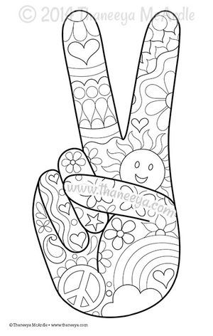 Color Fun Coloring Page Blank by Thaneeya Peace Coloring Pages, Retro Coloring Pages, Peace Color, Peace Day, Adult Colouring Printables, Love Coloring Pages, Free Adult Coloring Pages, Printable Adult Coloring Pages, Adult Coloring Book Pages