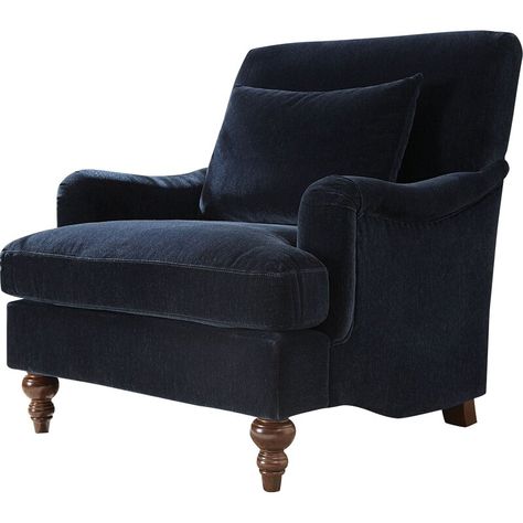 Roseanne Armchair & Reviews | Birch Lane Reading Chairs, Blue Chairs, Sitting Room Decor, Chairs Living Room, Blue Chairs Living Room, Cozy Seats, Chairs For Living Room, Living Room Chair, Country Living Room