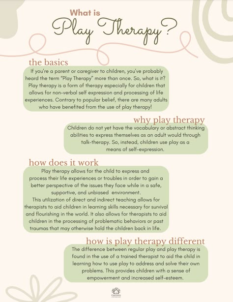 Play Therapy Benefits, What Is Play Therapy, Play Therapy Themes, Play Therapy Documentation, Synergetic Play Therapy, First Therapy Session With Child, Play Therapy Room Design, Parent Therapy, Play Therapy Activities For Children