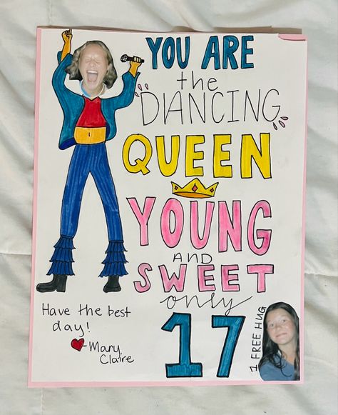 17th Birthday Ideas Gifts, 17th Birthday Card, Bestie Birthday Card, 17 Doğum Günü, Happy Birthday Cat, 17th Birthday Ideas, Happy Birthday Cards Diy, 17th Birthday Gifts, Happy 17th Birthday