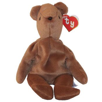 Teddy Bear Poem, Carhartt Beanie Baby, Childhood Teddy Bear, Beanie Babies Value Guide 2022, Valuable Beanie Babies, Button Nose, Baby Wishlist, Beanie Baby Bears, Bear Brown