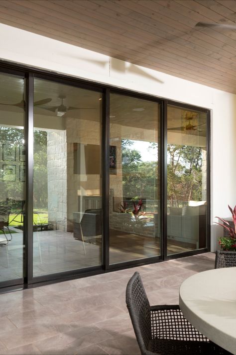 Sliding French Doors Patio, Modern Patio Doors, Replacement Patio Doors, Patio Door Blinds, Sliding Glass Doors Patio, Glass Doors Patio, Outdoor Patio Space, French Doors Patio, Door Inspiration