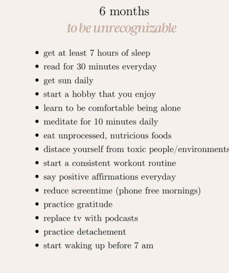 How To Be More Relaxed, Self Love Goals, Become Unrecognizable In 6 Months, Re Inventing Yourself, How To Get Out Of A Rut, How To Be Kind, Reinventing Yourself Aesthetic, Be Unrecognizable, Daglig Motivation