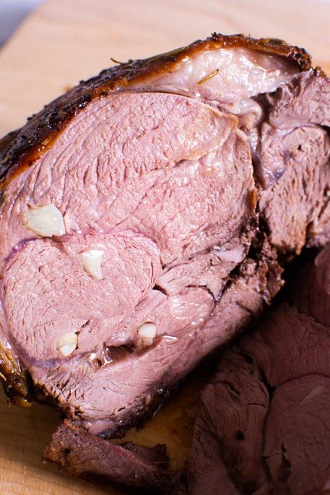 How to cook perfect Boneless Leg of Lamb Recipe every time. Herb crusted and garlic stuffed, this is an easy lamb roast anyone can make! Smoked Prime Rib Recipe, Smoked Prime Rib Roast, Easy Lamb Recipes, Leg Of Lamb Recipe, Lamb Roast Recipe, Smoked Prime Rib, Boneless Leg Of Lamb, Prime Rib Roast Recipe, Lamb Leg Recipes