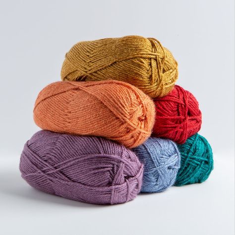 Lion Brand Heartland | Crochet.com Lion Brand Heartland Crochet Patterns, Lion Brand Heartland, Types Of Colours, Crochet Sweaters, Lion Brand, Heartland, Crochet Sweater, Colorful Prints, Lion