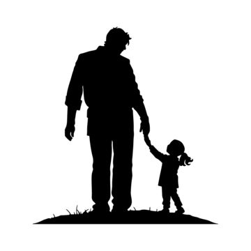 Father And Daughter Silhouette, Father And Son Silhouette, Papa Daughter, Dairy Writing, Fatherly Love, Figure Silhouette, Child Silhouette, Father Daughter Photos, Love Festival