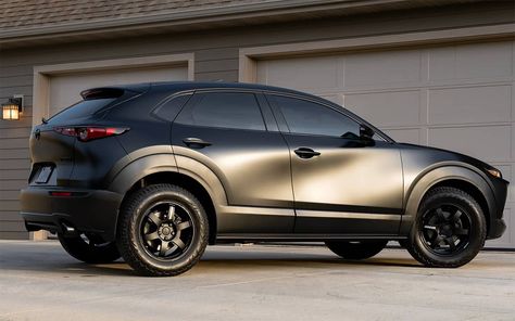 Stylish Mazda CX30 With Subtle Mods And A/T Off-road Wheels Volk Te37, Mazda Cx3, Overland Gear, Mazda Cx5, Off Road Wheels, Honda Crv, Subaru Forester, Mazda 3, Tyre Size