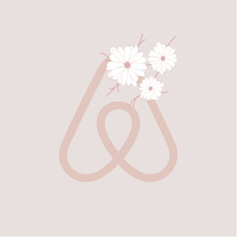 Airbnb App Icon, Aesthetic Airbnb, Pink Airbnb, App Icon Aesthetic Pink, Airbnb Logo, Airbnb App, Theme Iphone, App Icon Aesthetic, Icon Covers