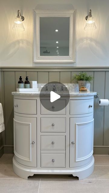 Beth Aspinall on Instagram: "Evening! Bathroom details..
I hope you’ve all had a good week so far?😊A few details for you, about this bathroom. The walls, are painted in ‘Snow’, a paint by @neptunehomeofficial.
The panelling colour is ‘Hardwick White’ No5 Eggshell by @farrowandball.
The floor & wall tiles are both porcelain. 
Save for inspiration 😊
Happy Thursday xx

#bathroom #bathroomdecor #tiles #shower #panelling #porcelain #decor #interiordecor #homedecorinspo #newreel #newdesign #designed #interior #inspiration #designideas #reelviral #designinterior #inspohome #bathroomgoals #herringbone #bathrooms #bathroominspiration #bathroomremodel #vision #visionboard #designedbyme #homedesignideas" Neptune Bathroom, Hardwick White, Diy Home Updates, Bathrooms Inspiration, Bathroom Details, Porcelain Decor, Bathroom Goals, Marble Surface, Good Week