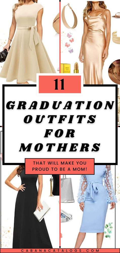 Thinking of what to wear to graduation ceremony mom? Here are the best graduation outfit ideas for mom, graduation outfit ideas for mom classy, graduation outfit ideas for mom mothers, graduation outfit ideas for mom casual, graduation outfit ideas for mom summer, graduation outfit ideas for mom 2024, graduation outfits for mothers, graduation outfits for mothers modern, graduation outfits for mothers 2024, graduation outfits for mothers casual, graduation-outfits-for-mothers Casual Graduation Outfit Ideas, Graduation Outfit Ideas For Mom, Mom Graduation Outfit, Summer Graduation Outfit, Classy Graduation Outfit, Graduation Outfits For Mothers, Outfits For Mothers, Graduation Dress For Mom, Dresses For Graduation Ceremony