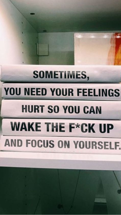 Sometimes, you need your feelings hurt so you can wake up and focus on yourself I Got Me Quotes, Healthy Reminders, Ideas For Self Care, Quotes For Myself, Life After Divorce, Toxic Friendships, Motivational Board, My Life Quotes, Motivation Board