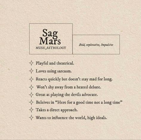 Sagittarius Mars Aesthetic, Sagittarius Mars, Sagittarius Vibes, Astro Chart, Mars In Sagittarius, Celtic Tree Astrology, Zodiac Aesthetic, Sagittarius Astrology, Planet Signs