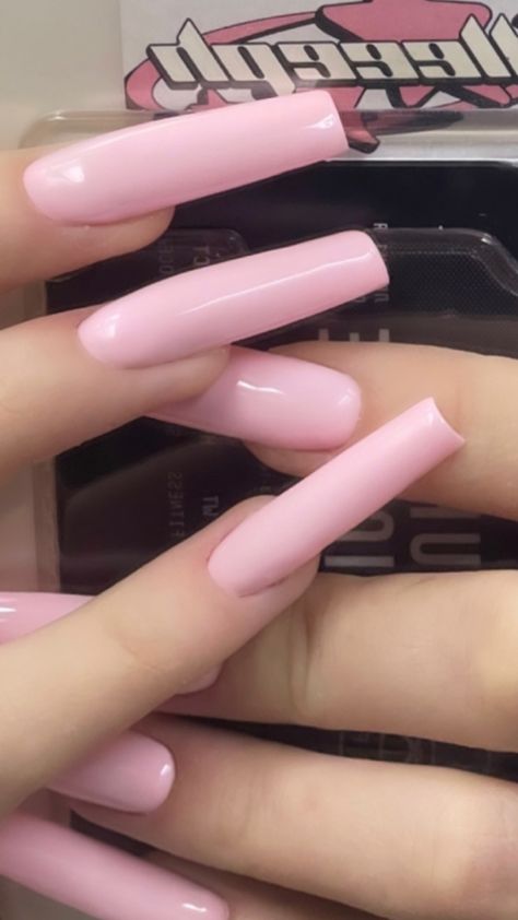 Long Pink Nails, Soft Nails, Pink Acrylic Nails, Luxury Nails, Fire Nails, Funky Nails, Pretty Acrylic Nails, Chic Nails, Best Acrylic Nails