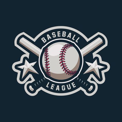 Baseball Logo Design, Baseball Vector, Baseball Mascots, Sports Logo Inspiration, Mascot Logo Design, Baseball Logo, Team Logo Design, T Shirt Logo Design, Team Badge