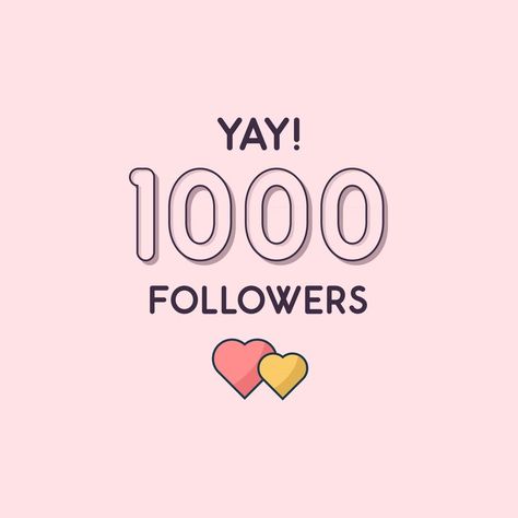 Yay 1000 Followers celebration Greeting card for 1k social followers 11k Followers Thank You, 1000 Followers Tiktok, 1000 Followers Instagram, 2024 Board, Future Vision, Free Followers, Youtube Success, 1000 Followers, Dream Vision Board