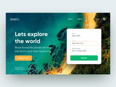 Aven - Book holiday UI Character Web, Travel Website Design, Holiday Booking, Booking Website, Ui Design Website, Instagram Template Design, Web Ui Design, Web Design Tips, Web Inspiration