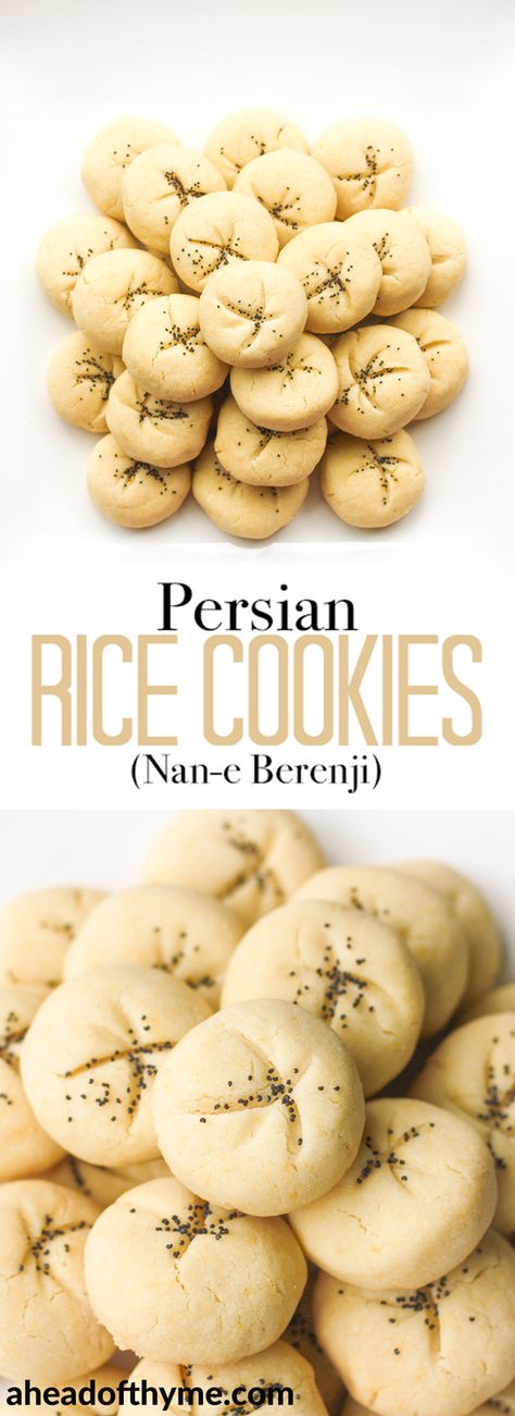 Persian Baking, Best New Recipes, Assyrian Food, Rice Cookies, Rice Flour Recipes, Persian Desserts, Persian Rice, Damien Rice, Persian Recipes