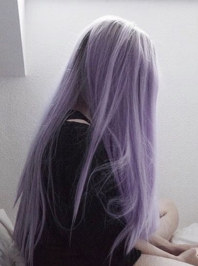 Long Light Purple Hair, Long Straight Purple Hair, Purple Hair Faceless, Light Purple Hair Aesthetic, Ashy Lavender Hair, Long Lavender Hair, 2016 Aesthetic, Avatar Girls, Hair Product Organization