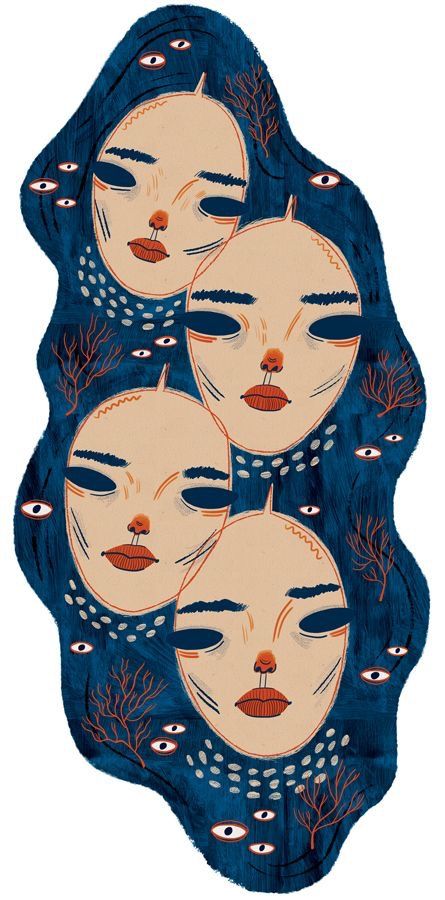 Women faces illustration Face Illustration, Arte Inspo, Arte Sketchbook, Alam Yang Indah, Pics Art, Learn To Draw, Art Sketchbook, Drawing Inspiration, Aesthetic Art