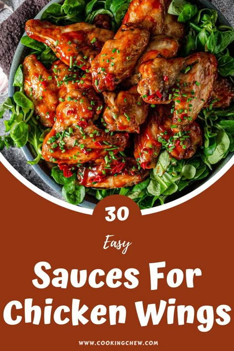 Grilled Chicken Wings Sauce, American Chicken Wings, Chicken Wing Tossing Sauce, Chicken Wings Bbq Sauce, Sweet And Spicy Chicken Wing Sauce, Baked Chicken Wings With Sauce, Dipping Sauce For Wings Recipes For, Diy Chicken Wing Sauce, Sweet Mild Wing Sauce Recipes