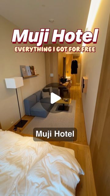 @solotravelpov on Instagram: "🇯🇵 Japan hotel & EVERYTHING is FREE  #solotravel  #travelgoals  #japantravels  #japantrip  #japan  #japanlife  #travel  #fyp  #japantraveltips  #viral  #tiktok  #japanstyle  #muji  #mujipens  #mujistationery  #mujistyle  #mujihome  #hotel  #hotelroom  #hotelreview  #japanhotel" Muji Hotel, Muji Stationery, Muji Pens, Muji Home, Instagram Japan, Muji Style, Japan Hotel, Japan Travel Tips, Viral Tiktok