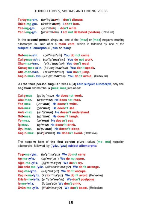 Turkish Numbers, Turkish Verbs, Turkish Words, Turkish Learning, Intransitive Verb, Adjective Words, All Tenses, Tenses English, Linking Verbs