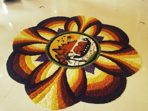 #BoatHouse #Athapu #flowerDesign #Onam #Random Design #Kerala Pookkalam Designs Onam Big, Athapukalam Design, Pookkalam Designs Onam For Competition, Athapookalam Designs Theme, Pookalam Design Onam With Theme, Flower Carpet Design Onam, Onam Flower Design, Onapookalam Designs, Pookkalam Designs Onam