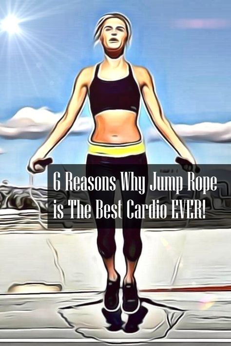 6 Amazing jump rope workout benefits to get you started skipping NOW! 💪 #hometraininghero #jumpropeworkoutbenefits #jumpropebenefits #jumprope #skippingrope #cardioexercise Jump Roping Benefits, Jumprope Workouts Benefits, Skipping Rope Workout Benefits, Benefits Of Jumping Rope, Getting Jumped, Cardio Boxing Workout, Jump Rope Benefits, Skipping Workout, Rope Exercise