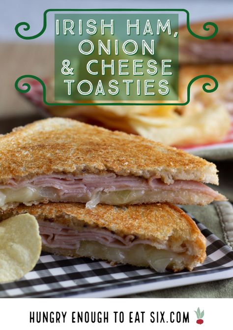 Ham And Cheese Toastie, Cheese Toasties, Irish Foods, Cheese Toastie, Limerick Ireland, Snack Lunch, Midday Snack, Sicilian Recipes, Ham Recipes