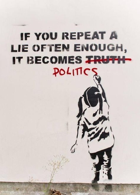 I don't follow any political accounts, but somehow, during election years, my TL is still filled with politics. Meaningful Paintings, Boxe Thai, Street Art Banksy, Protest Art, Propaganda Art, Banksy Graffiti, Banksy Art, Deep Art, Anti Government