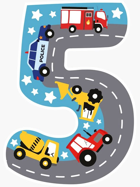 Tractor Activities, Transportation Theme Birthday Party, Transportation Theme Preschool, Diy Cake Topper Birthday, Kids Birthday Shirt, Transportation Birthday, Happy Birthday Boy, Happy 7th Birthday, Kids Birthday Shirts