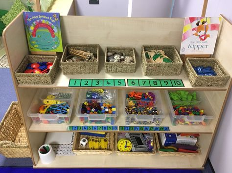 Maths area resources Early Years Numeracy Area, Early Years Maths Area, Maths Area Eyfs, Eyfs Curriculum, Butterflies Classroom, Maths Eyfs, Year 1 Classroom, Eyfs Maths, Teaching Classroom Decor