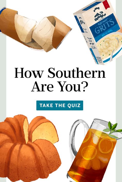 Take our quiz at the link and we'll tell you how Southern you are based on your answers to five food-related questions. #southern #southernliving #southernthings Southern Aesthetic Country, Southern Aesthetic, Southern Things, Southern Accents, Southern Heritage, Southern Culture, Southern Life, Southern Food, Food Test