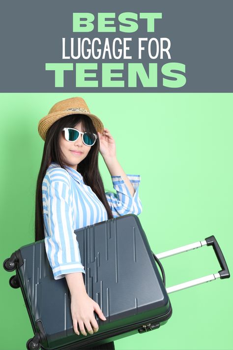 Looking for the best luggage for teens? This is a complete guide to help you choose the perfect luggage for teenagers. Whether you're looking for luggage for teen boys or cute luggage for teen girls, full-sized suitcases for teens, the perfect carry-on for teens, or travel backpacks for teen travel, we've covered it all here! Check it out! Teen Luggage, Smart Packing, Suitcase Sizes, Best Suitcases, Cute Suitcases, Cute Luggage, Travel Preparation, Packing Hacks, Travel Backpacks