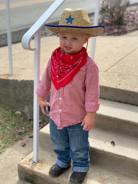 Toddler Cowboy Outfit, Outfit For Birthday, Cowboy Outfit, Cowboy Costume, Cowboy Outfits, Kid Fashion, Toddler Clothes, Toddler Fashion, Toddler Outfits