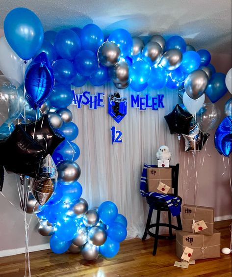 Ravenclaw Party Ideas, Ravenclaw Party Decorations, Ravenclaw Birthday Party Ideas, Luna Lovegood Birthday, Ravenclaw Party, Luna Lovegood Harry Potter, 17. Geburtstag, Harry Potter Theme Birthday, Cumpleaños Harry Potter