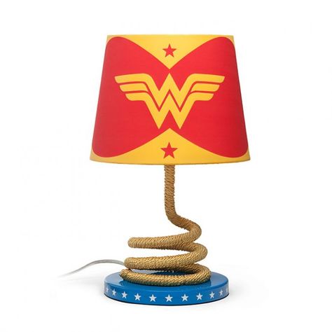 Wonder Woman Lasso of Truth Lamp Wonder Woman Lasso Of Truth, Wonder Woman Lasso, Lasso Of Truth, Luke Skywalker Jedi, Superhero Bedroom, Color Wonder, Woman Logo, Wonder Woman Logo, Think Geek